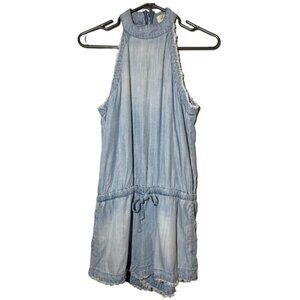 Bella Dahl Sleeveless Denim Romper size XS